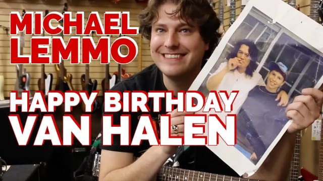 Michael Lemmo's Van Halen Tribute for his Birthday at Norman's Rare Guitars